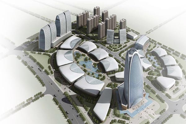 濟南重汽科技大廈項目-伊人直播APP色版下载安装橡膠軟接頭